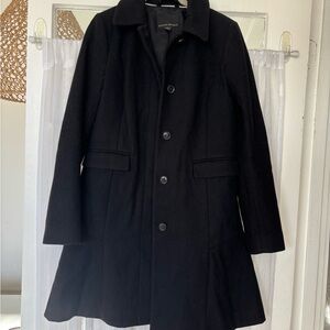 Banana Republic Classic Black Coat